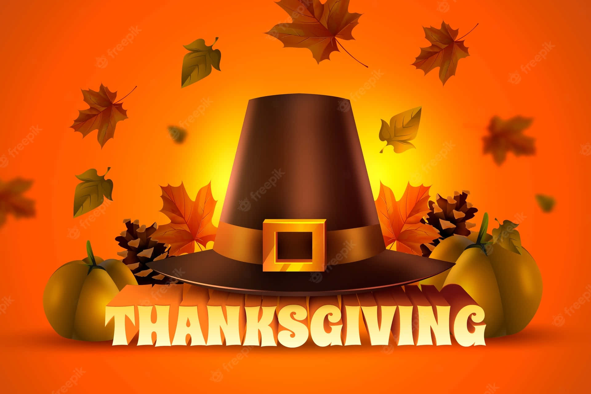 Fall Hat Thanksgiving Wallpaper
