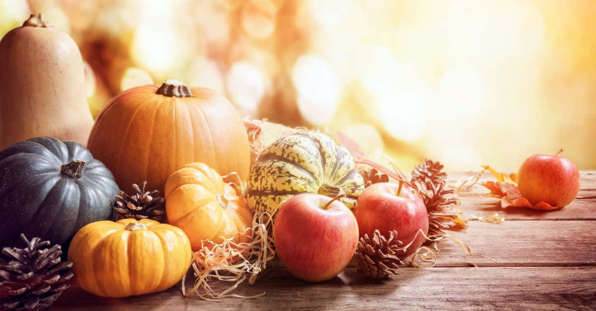 Fall Thanksgiving Zoom Backgrounds Wallpaper