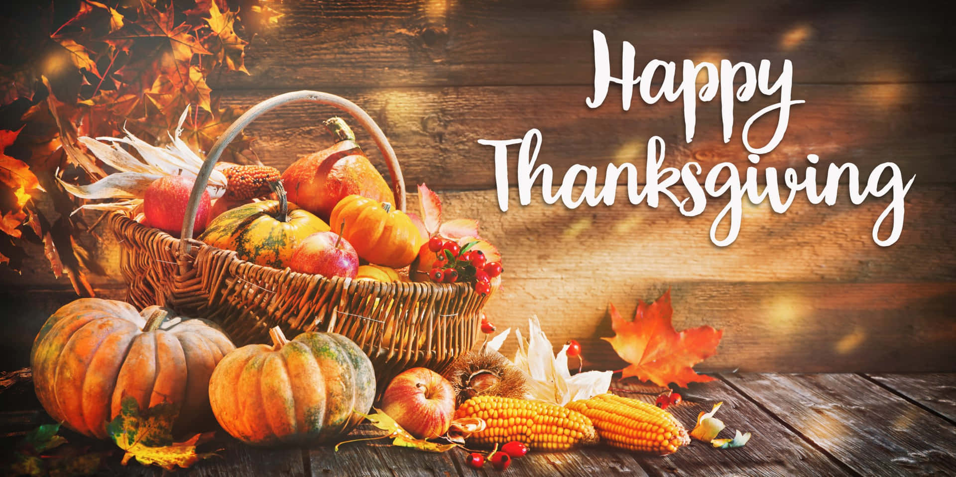 Celebrate The Harvest Season With A Festive Thanksgiving! Wallpaper