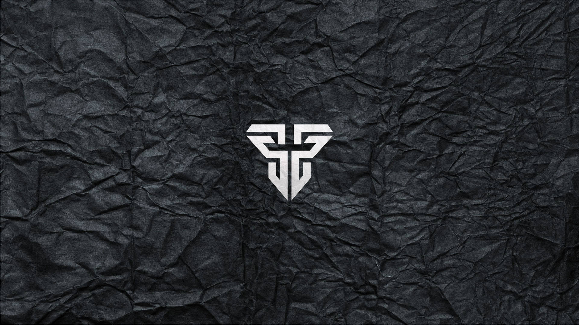 Fallen Logo In Solid Black Wallpaper