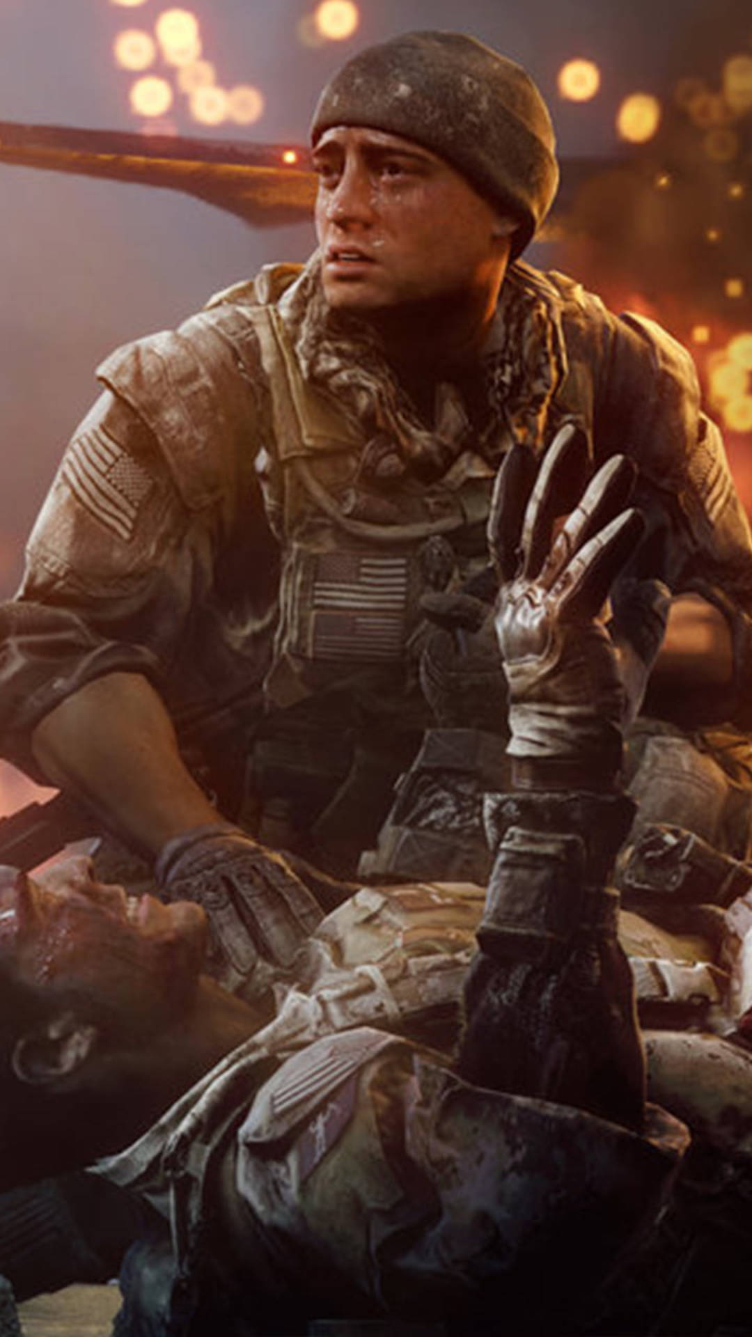 Fallen Soldier In Battlefield 4 Phone