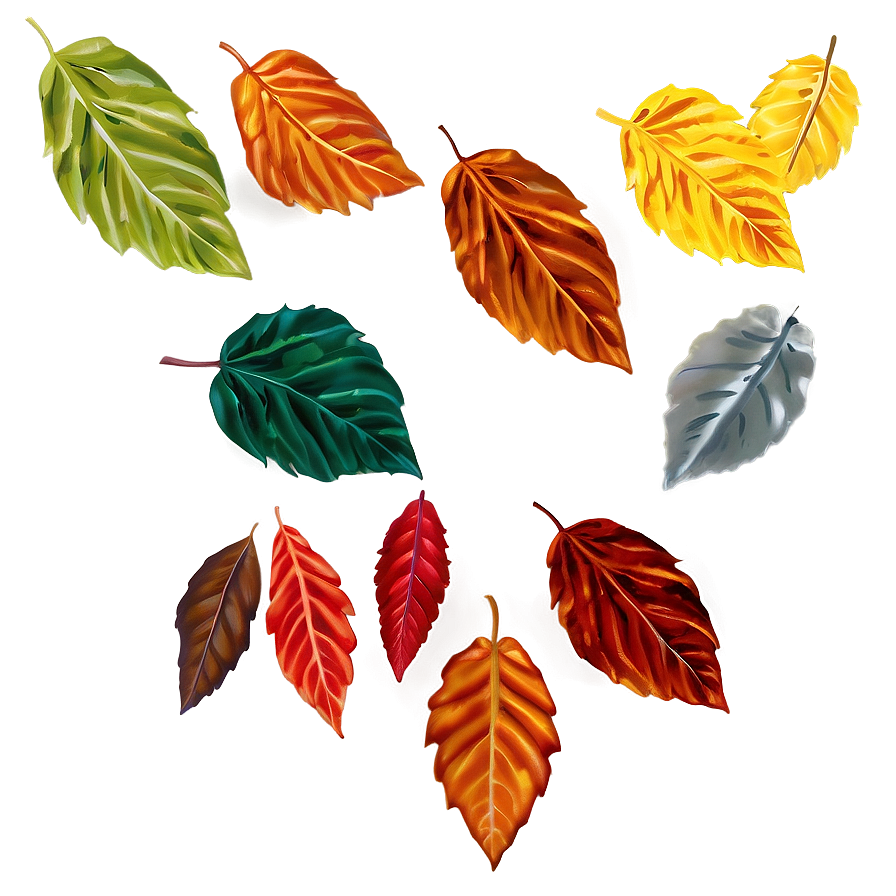 Falling Autumn Leaves Png Ohr PNG