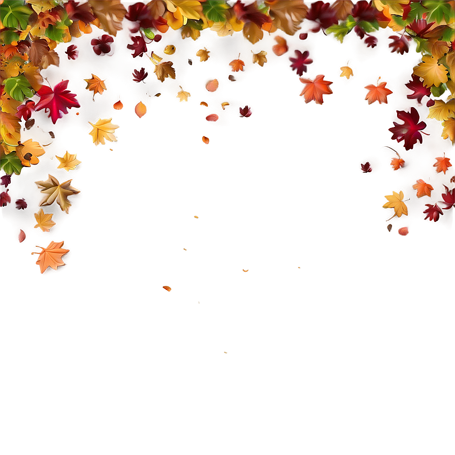 Falling Leaves Canopy Png 06132024 PNG