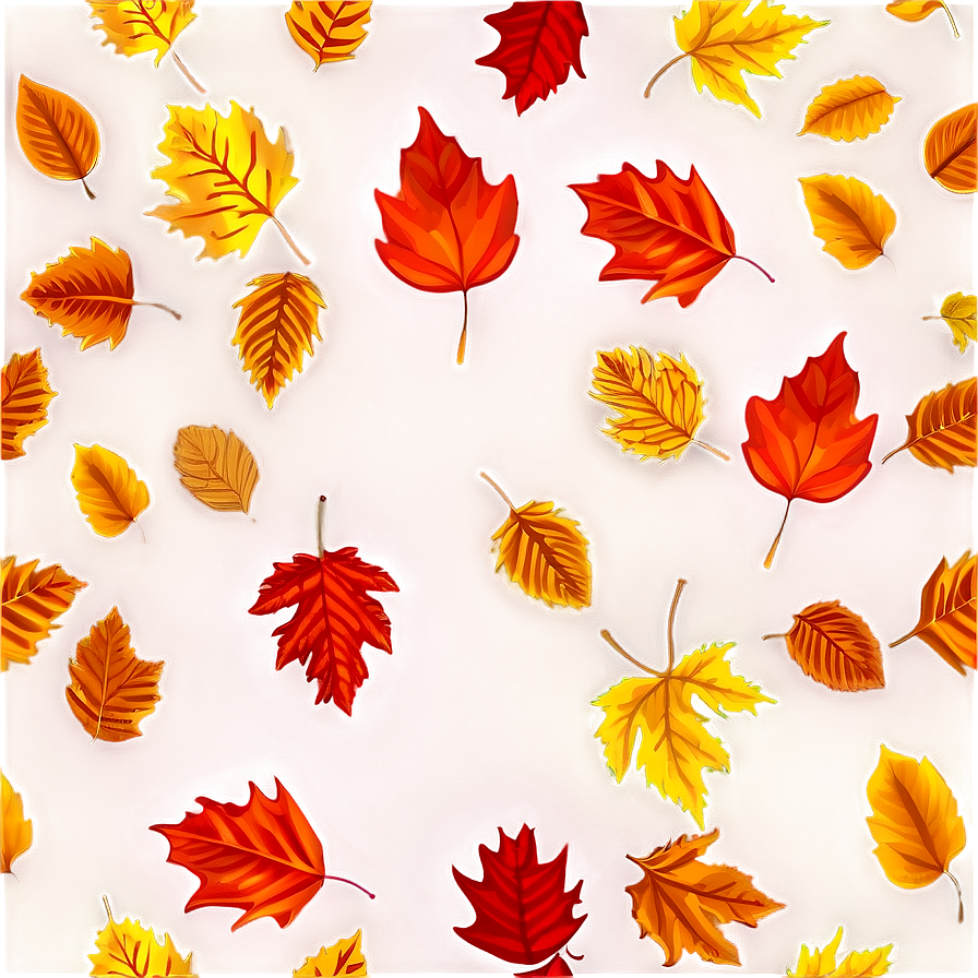 Falling Leaves Pattern Png 58 PNG