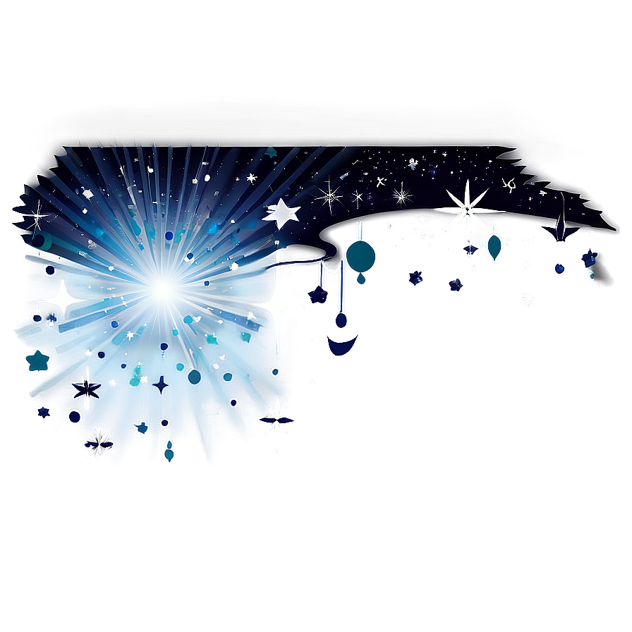 Falling Stars Transparent Png 05252024 PNG