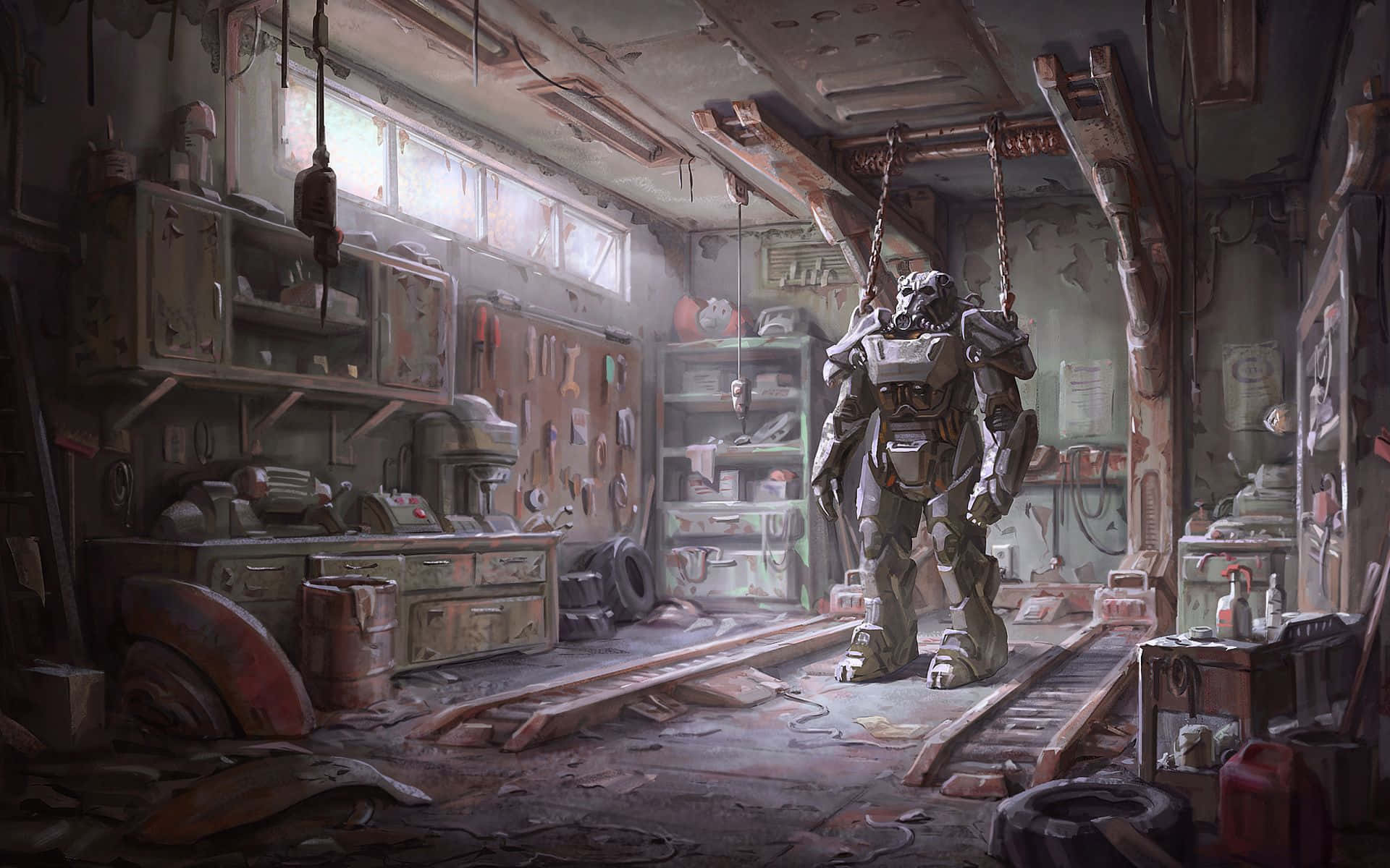 Fallout4 På Computeren. Wallpaper