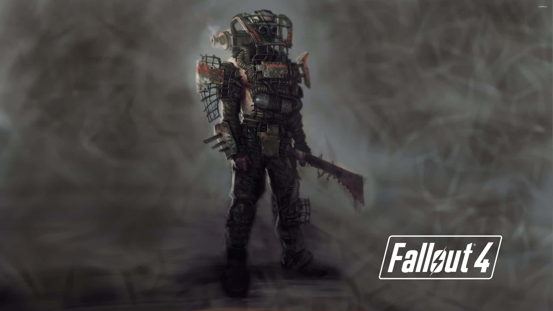 Aquijaz Um Computador De Fallout 4. Papel de Parede