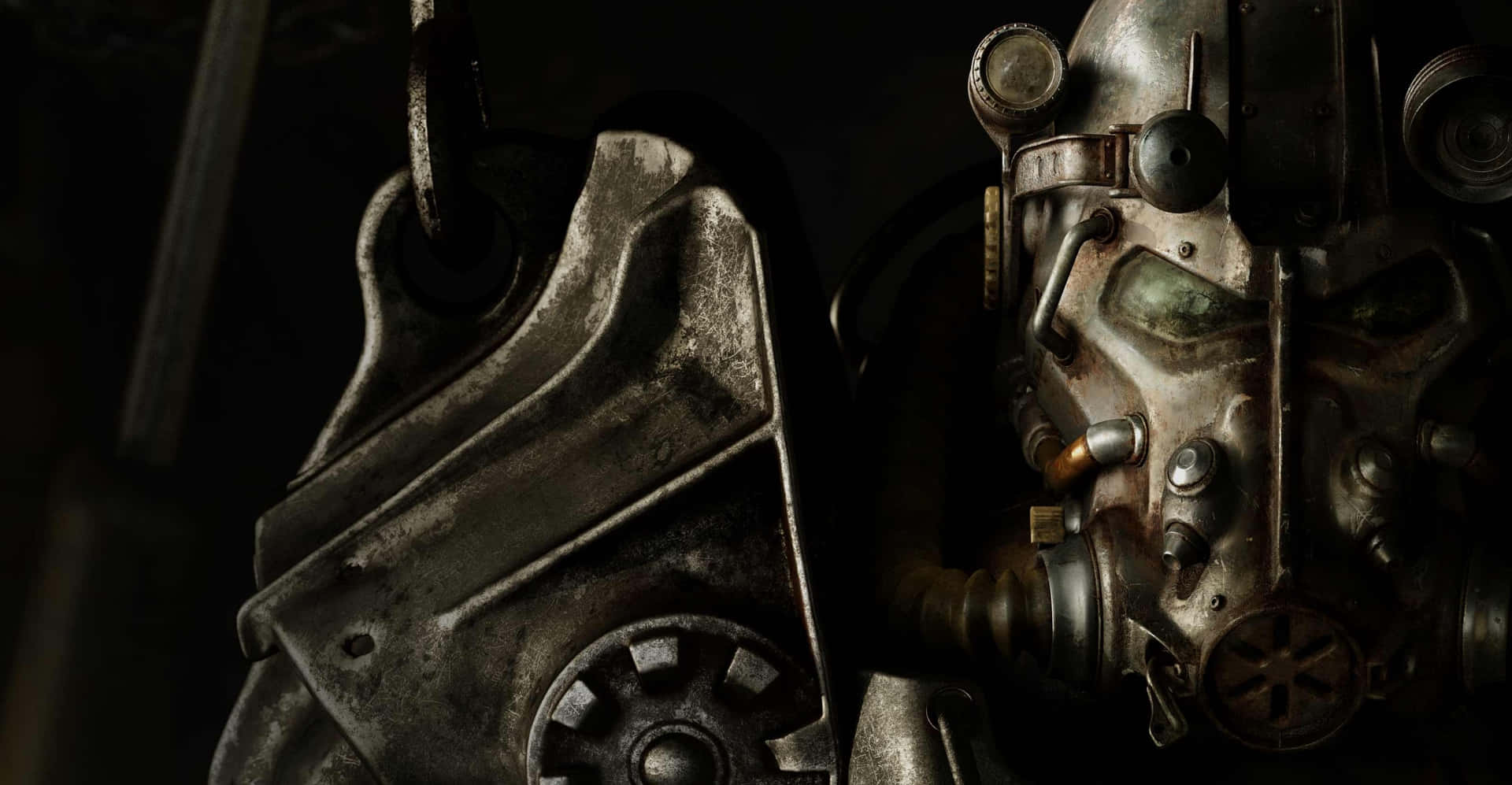 Åbn den ultimative gaming oplevelse med Fallout 4 computer tapet. Wallpaper