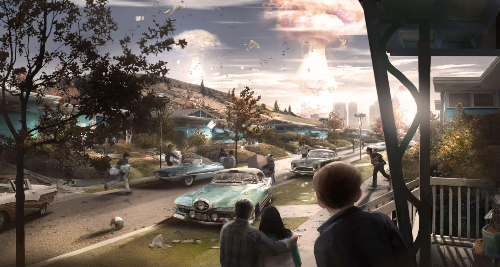 Fallout 4 Computer 2700 X 1442 Wallpaper