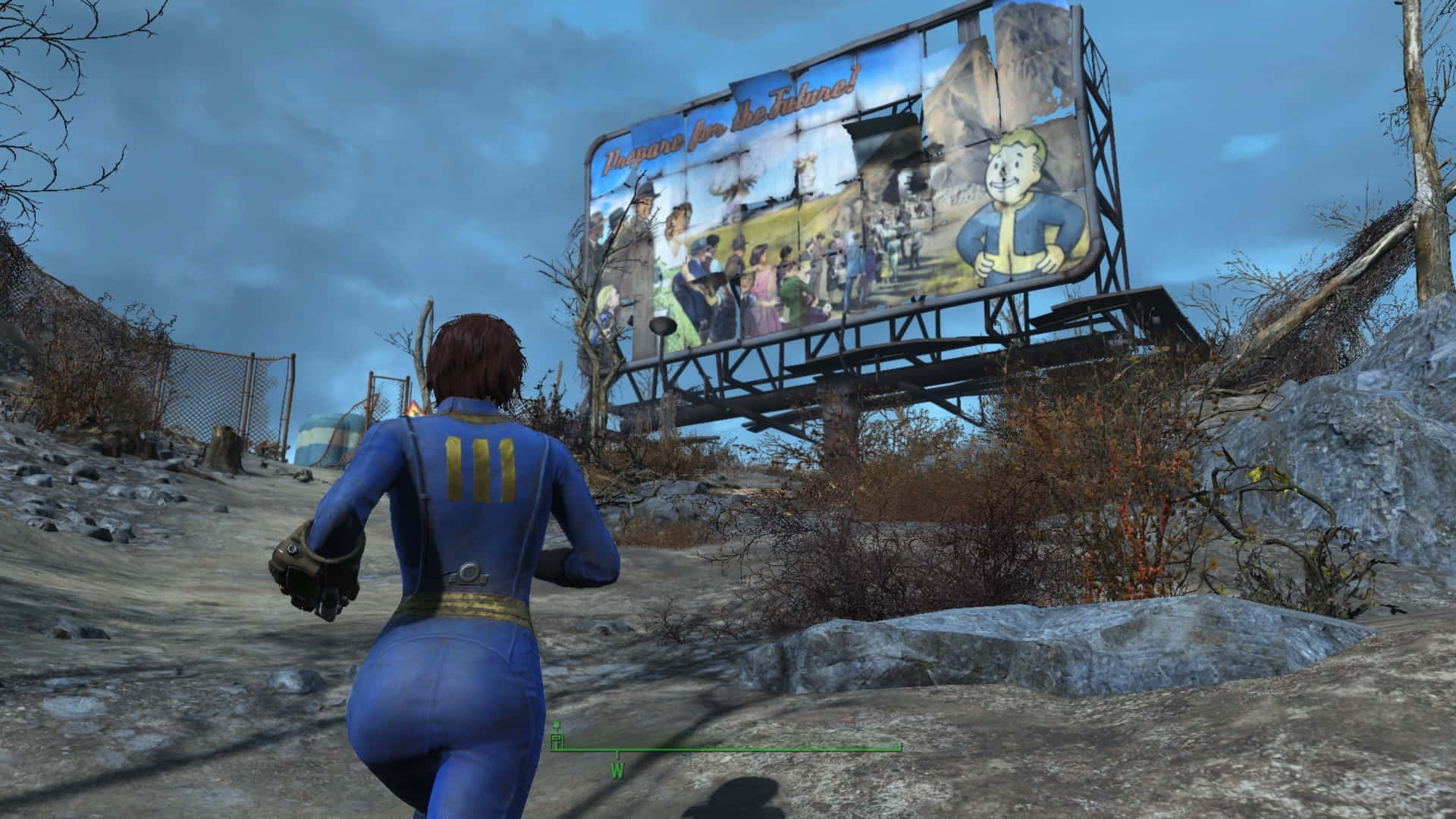 Udforsk ødemarken med detne Fallout 4 PC tapet. Wallpaper