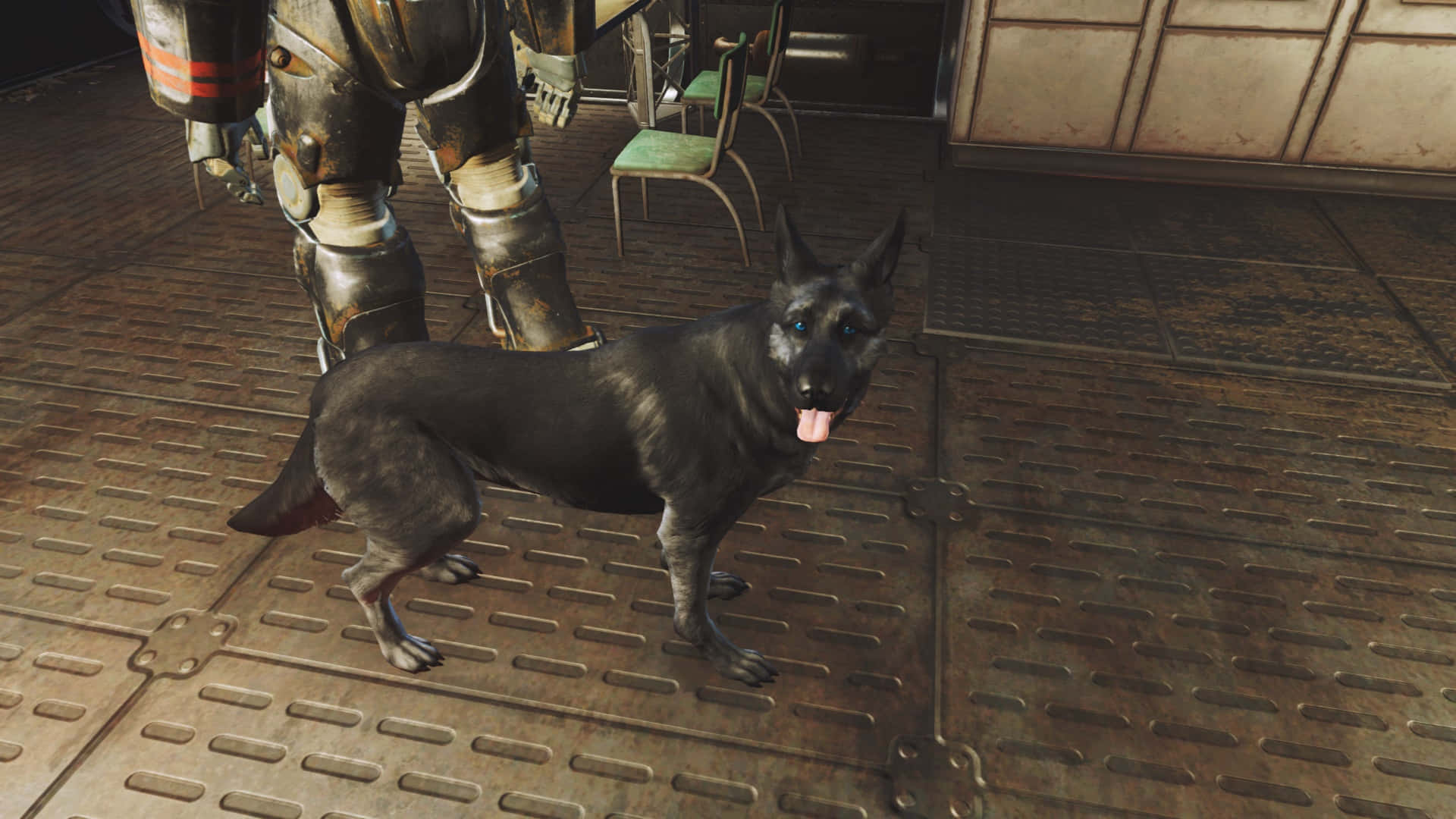 Fallout4 Dogmeat: El Compañero Canino En El Que Puedes Confiar. Fondo de pantalla