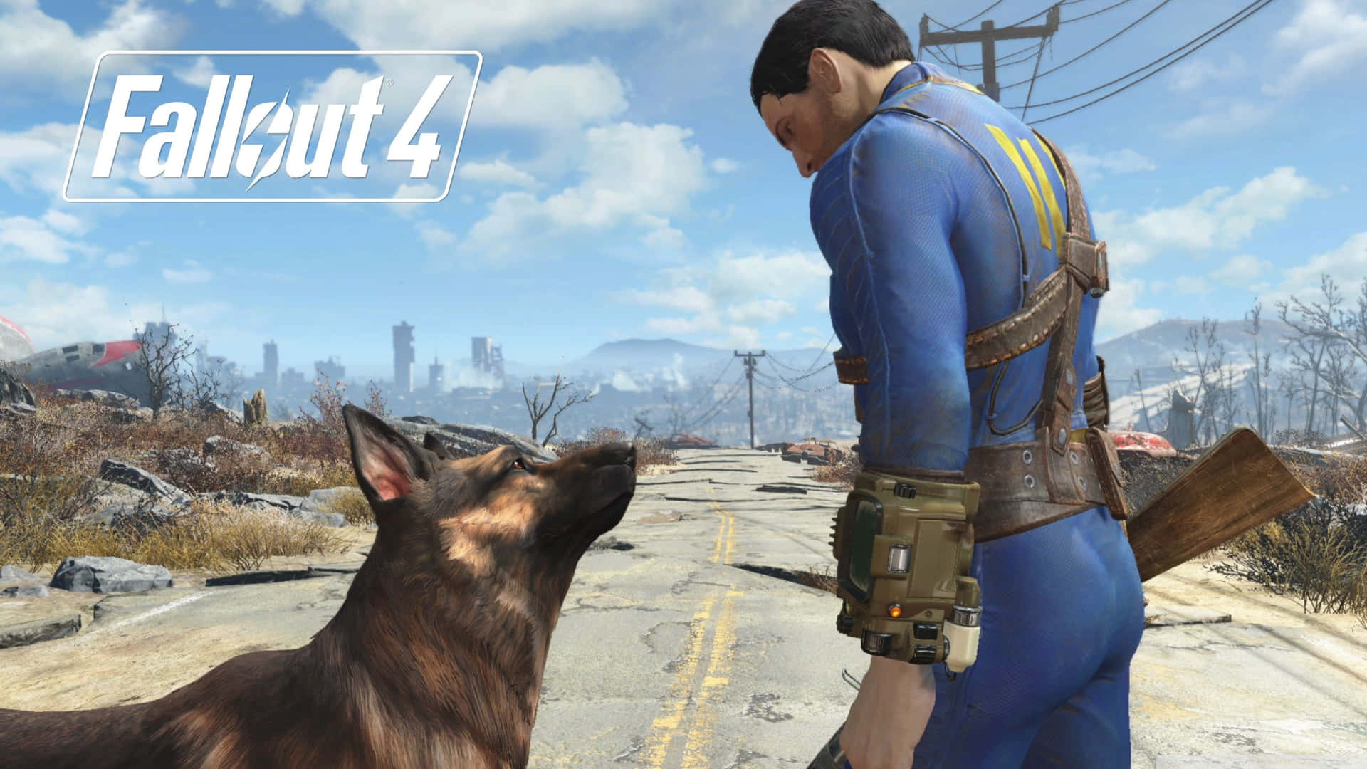 Dogmeat - The Loyal Companion in the Wasteland Wallpaper