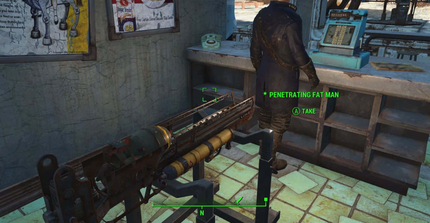 Fallout 4 - The Devastating Fat Man Launcher Wallpaper