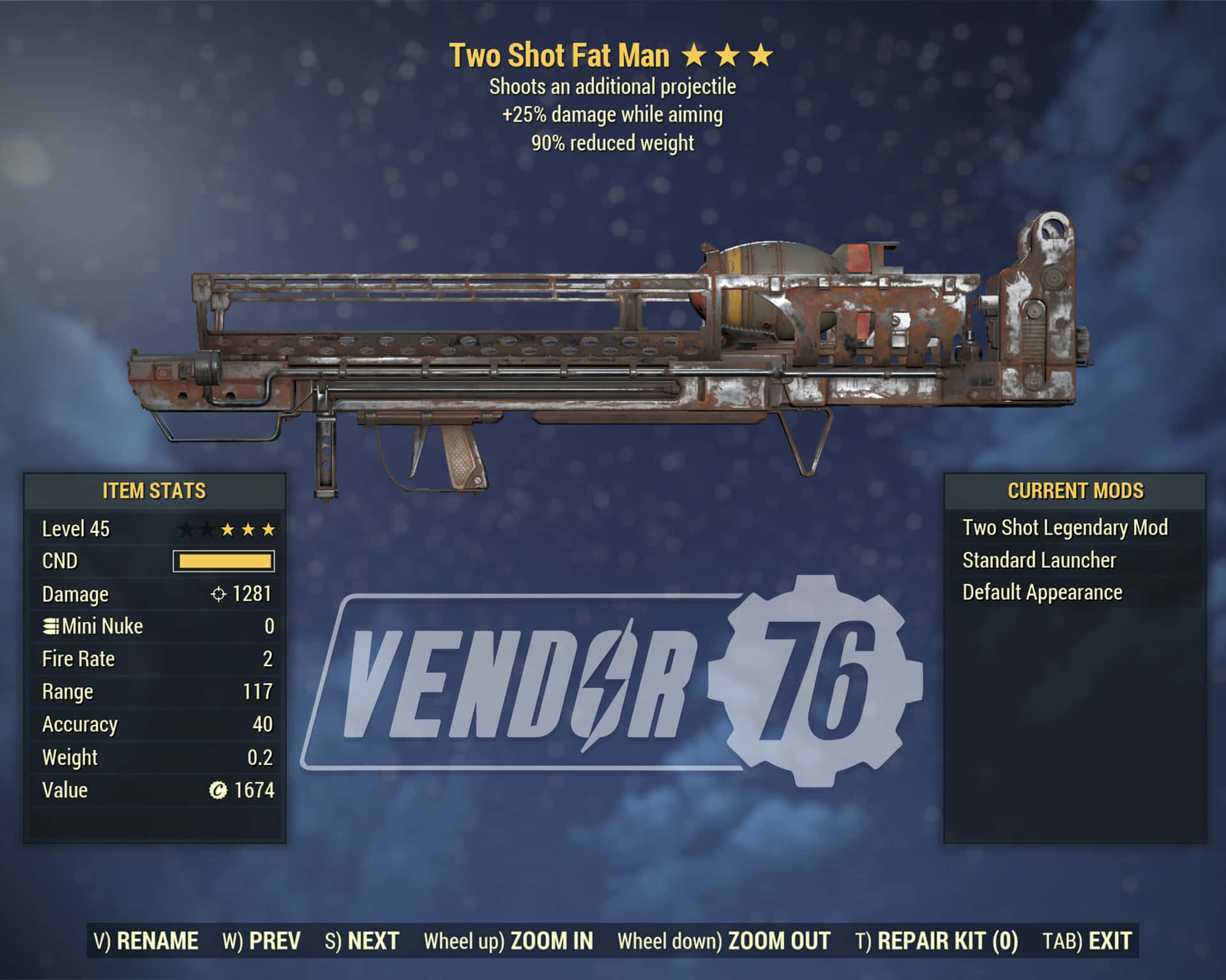 Fallout 4 Fat Man: The Ultimate Wasteland Weapon Wallpaper