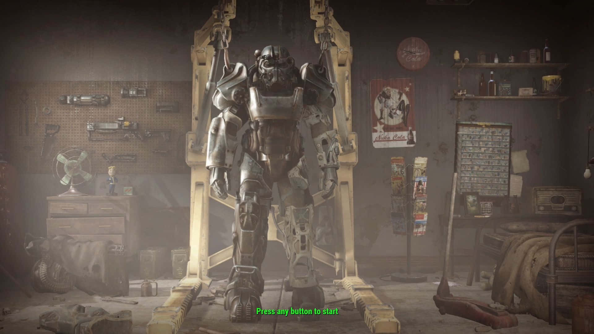 Stunning Fallout 4 Power Armor Showcase Wallpaper