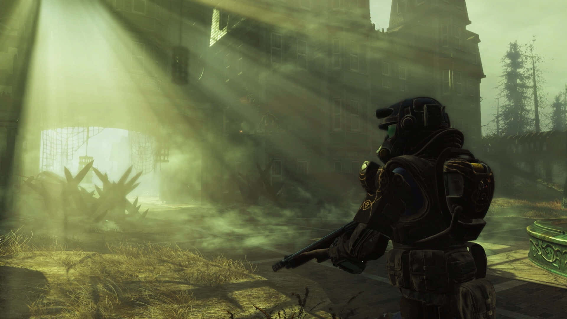 Fallout 4 Power Armor Soldier Wallpaper