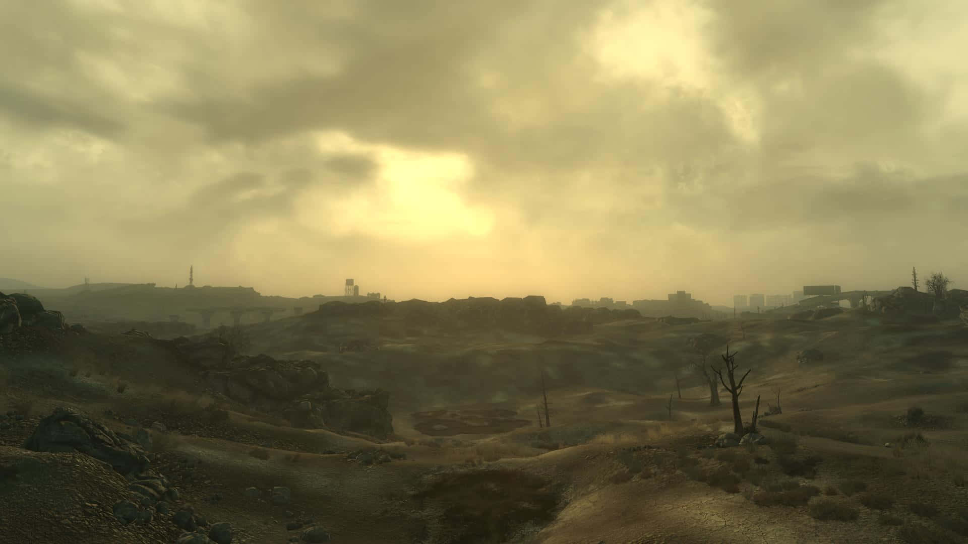 Washingtond.c. Post-apocalíptico En La Yermo Capital De Fallout 4 Fondo de pantalla