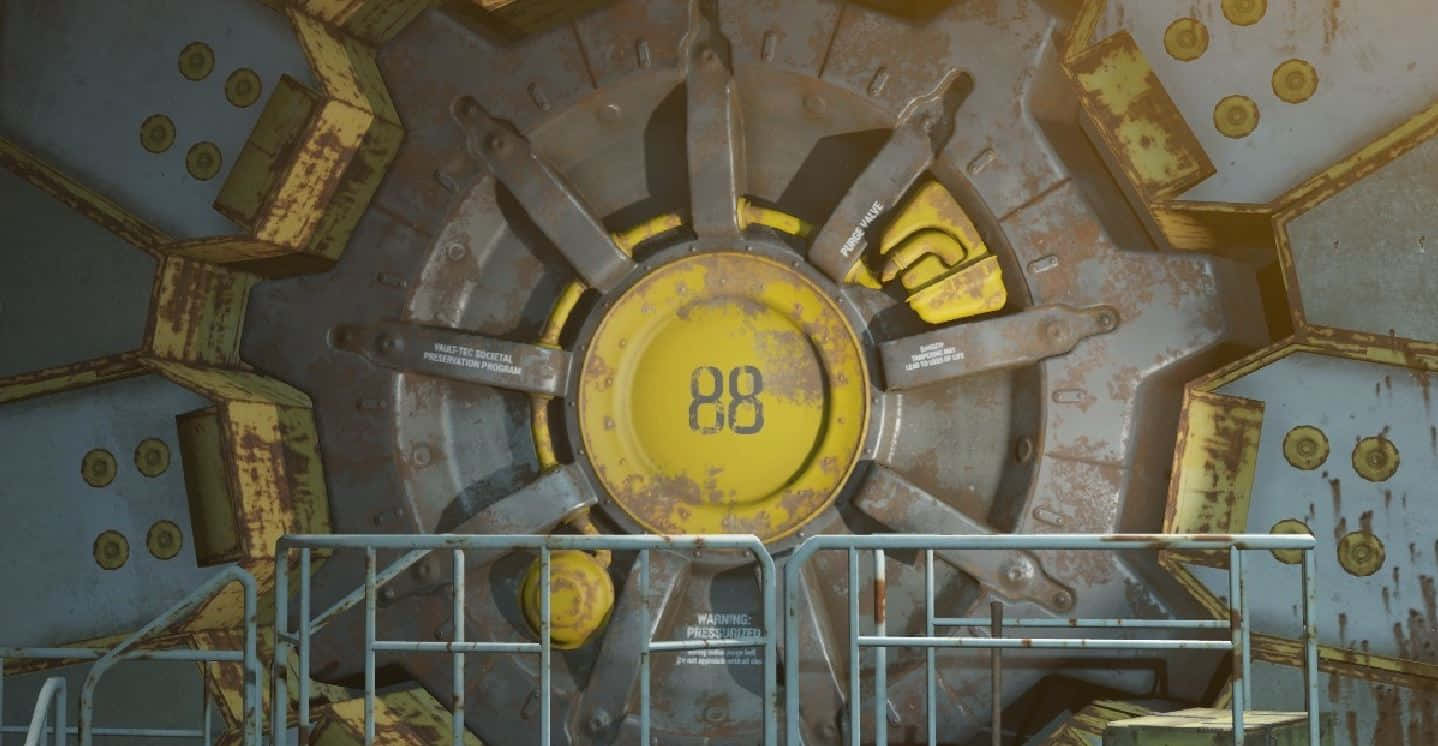 Fallout 4 Vault: A Survivor's Safe Haven Wallpaper