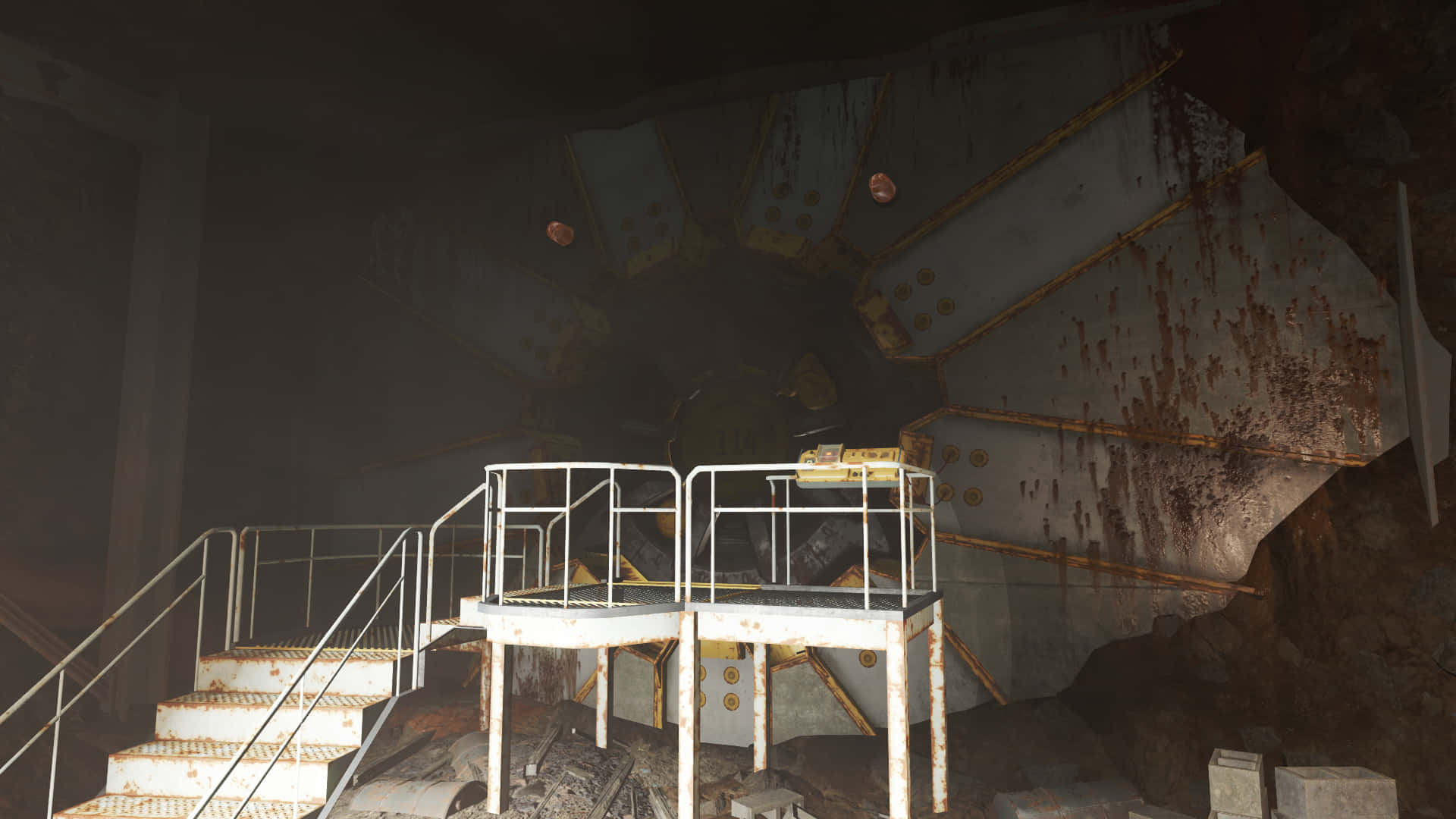 Explorandoel Yermo Como Habitante Del Refugio 4 En Fallout 4. Fondo de pantalla