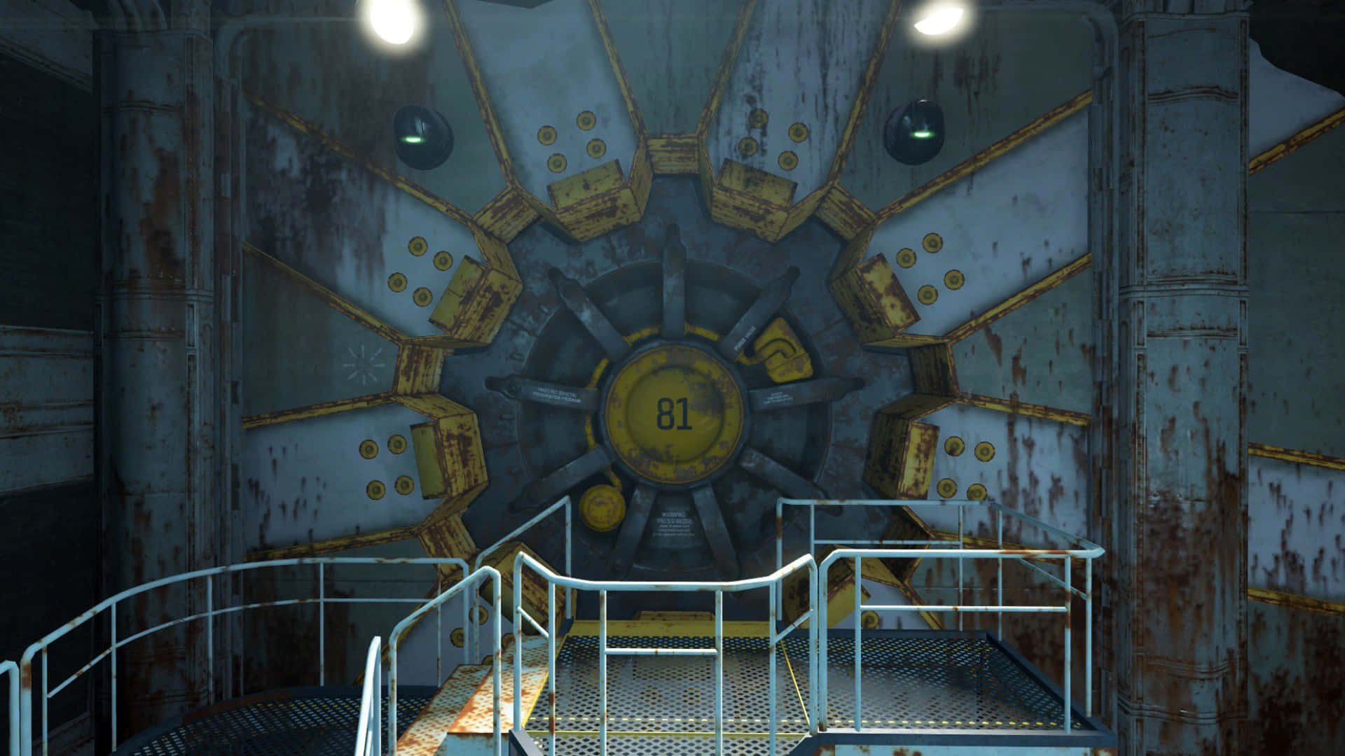 Fallout 4 Vault - A world beyond the vault door Wallpaper