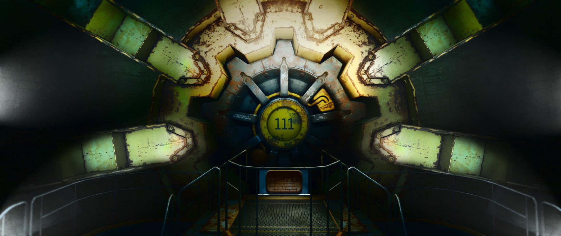 Explorandoel Misterioso Refugio 4 De Fallout Fondo de pantalla