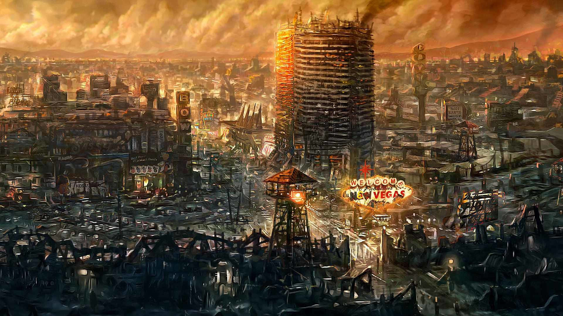 Aventurapost-apocalíptica En El Páramo De Fallout 4 Fondo de pantalla