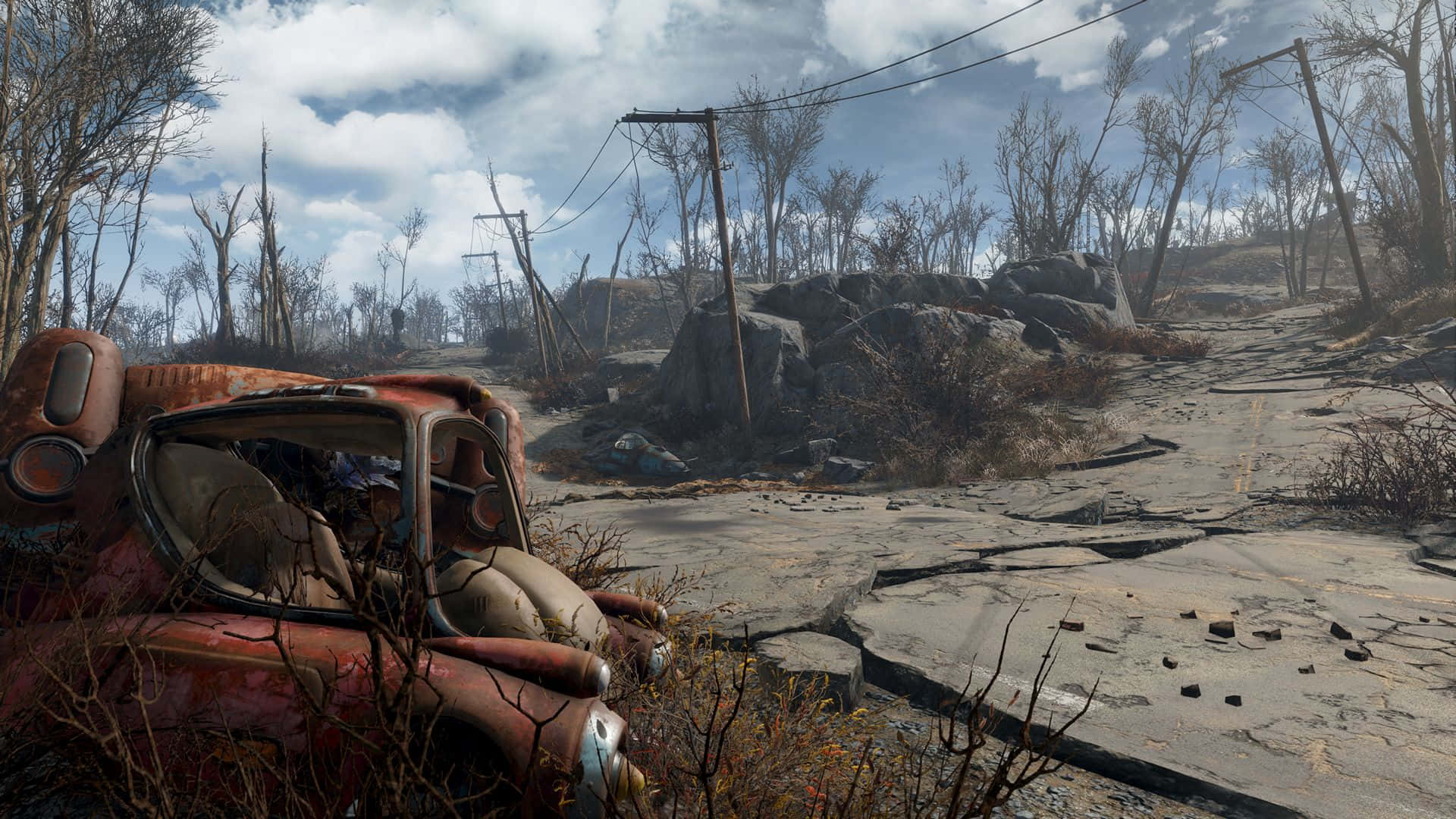 Survivor in Fallout 4 Wasteland Wallpaper