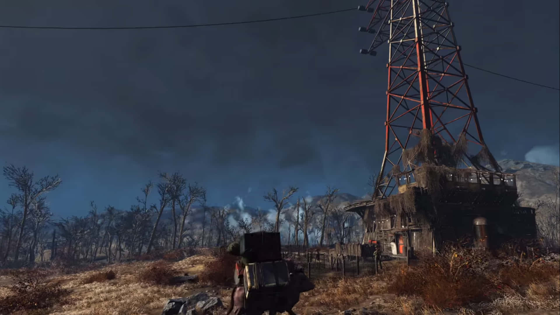 Elviaje De Un Sobreviviente En El Páramo De Fallout 4 Fondo de pantalla
