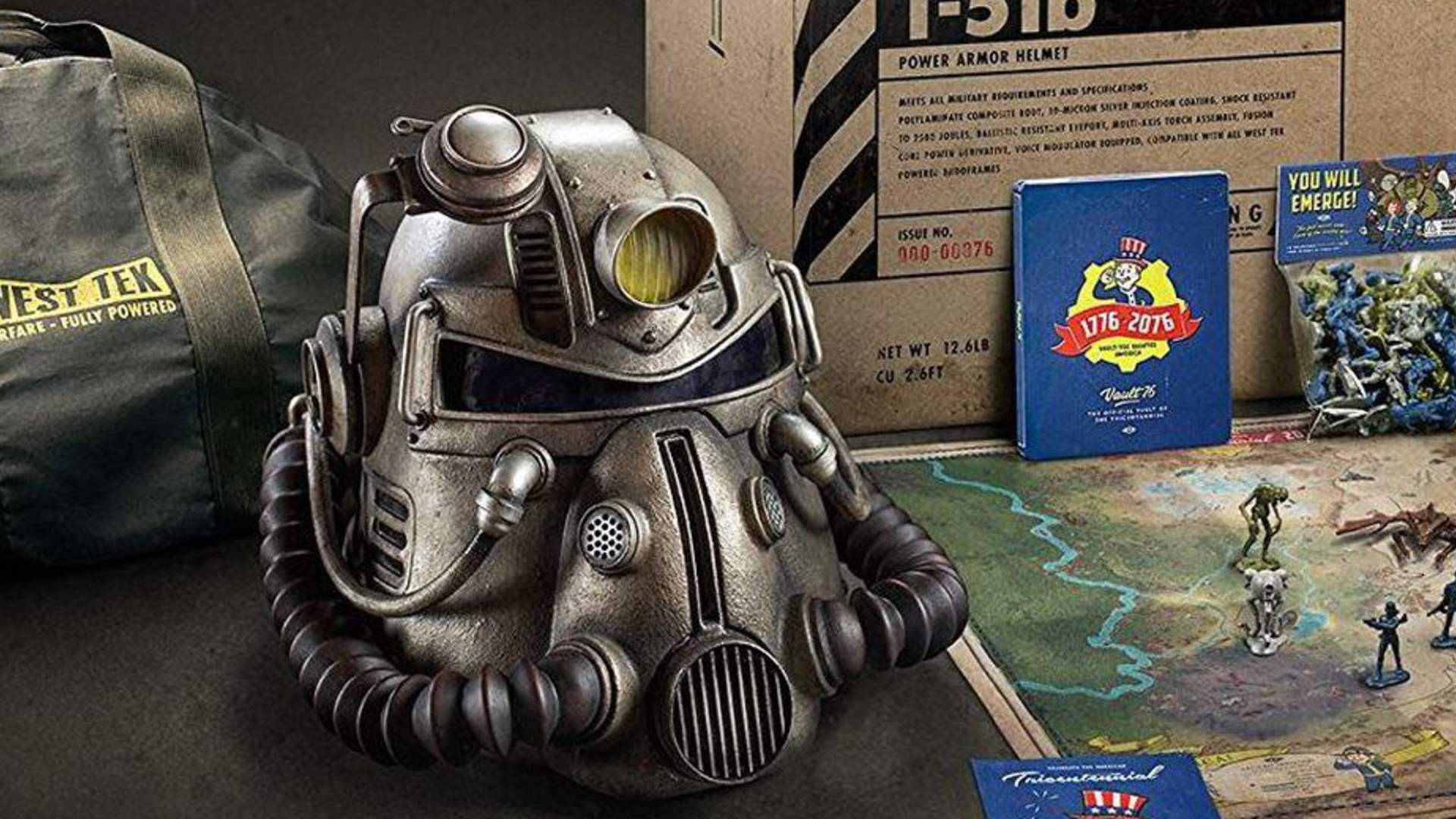 Fallout 76 Helmet In Table
