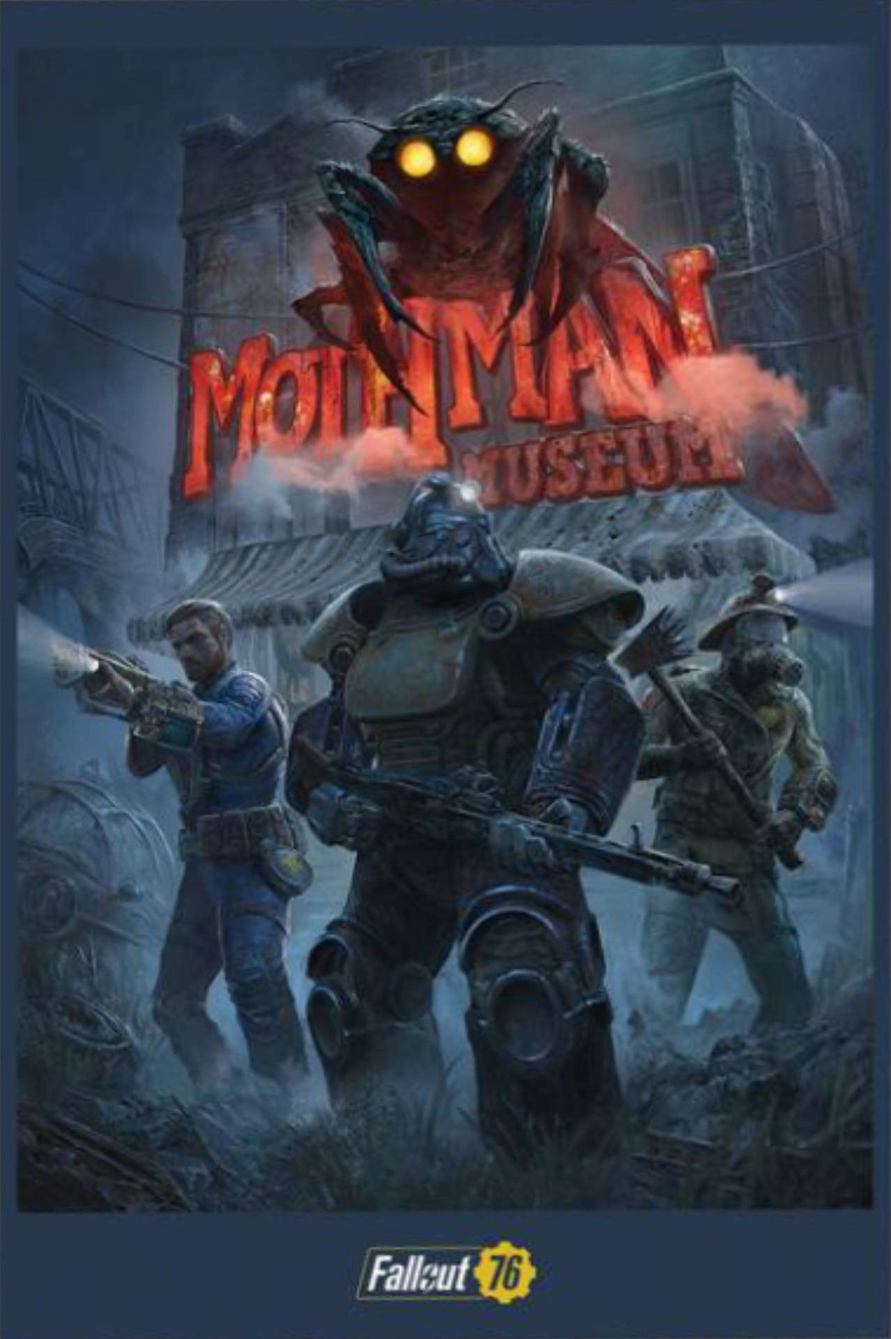 Fallout 76 Mothman Museum Poster