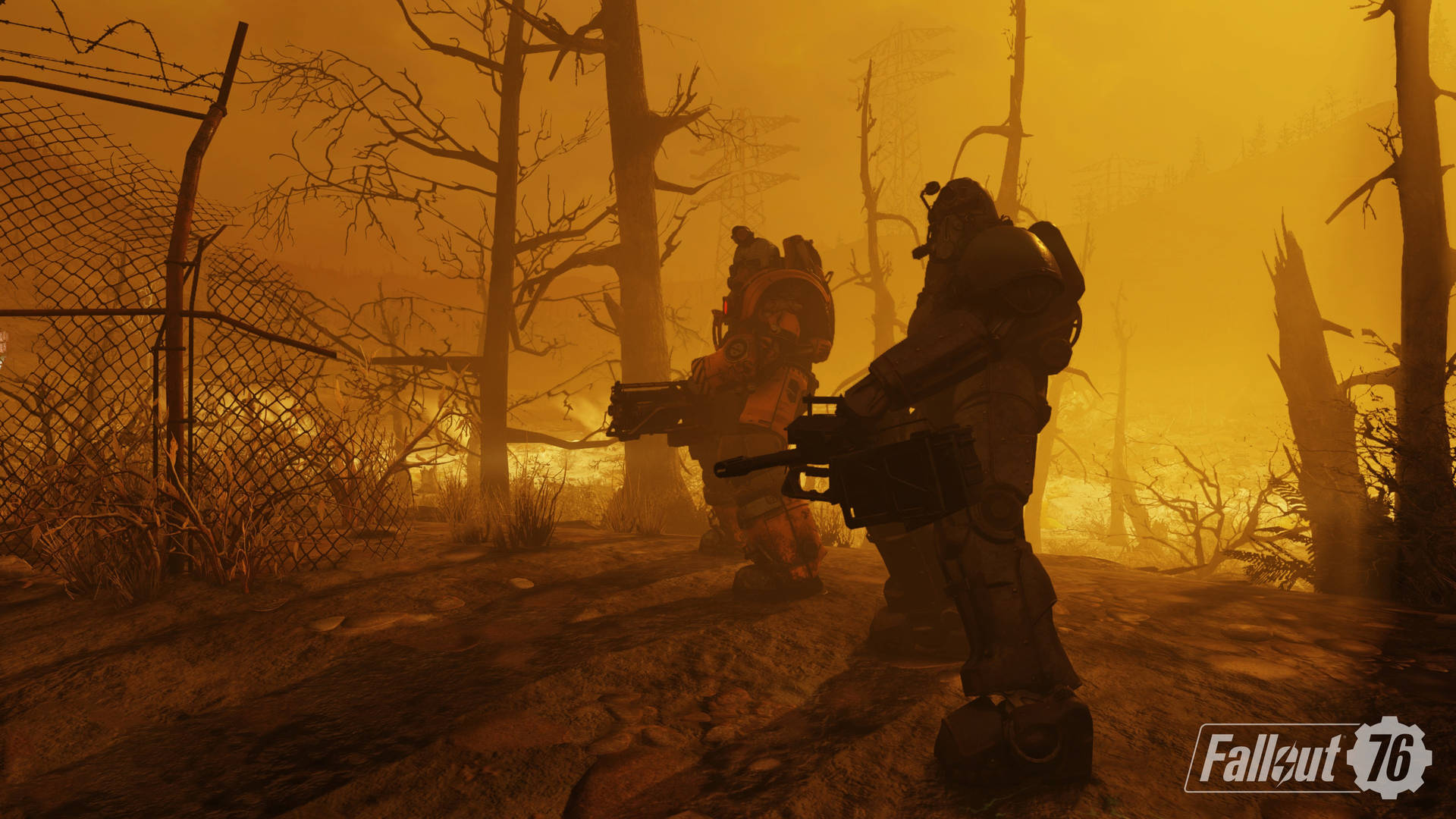 Fallout 76 Power Armor Forest