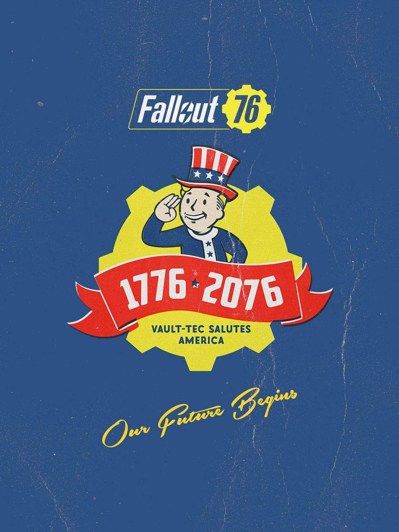 Fallout 76 Vault Boy Campaign Poster