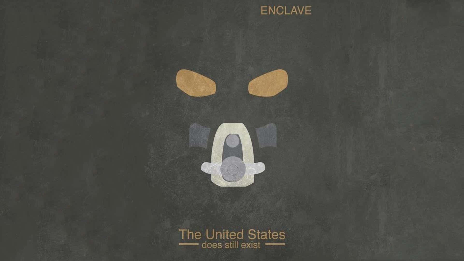 Fallout Enclave Mask Wallpaper