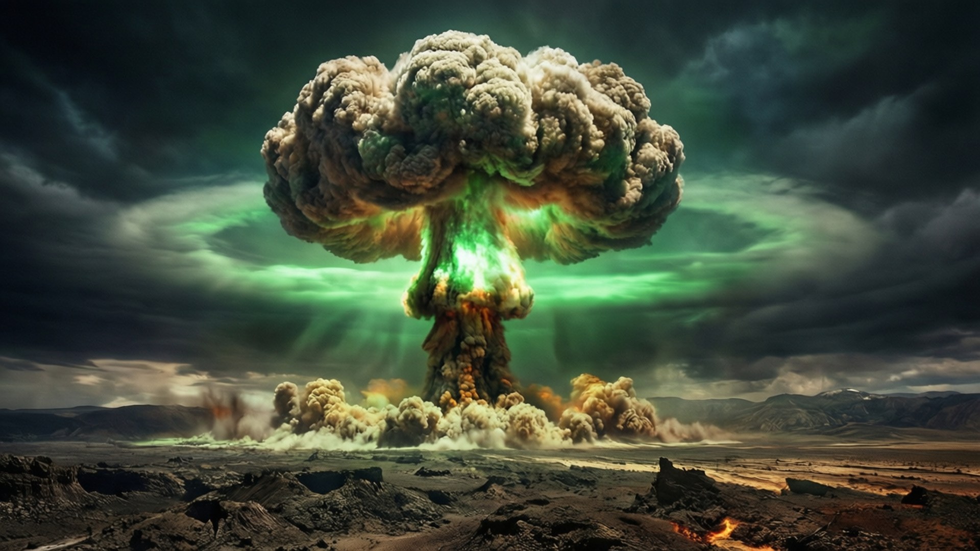 Fallout Mushroom Cloud Wallpaper