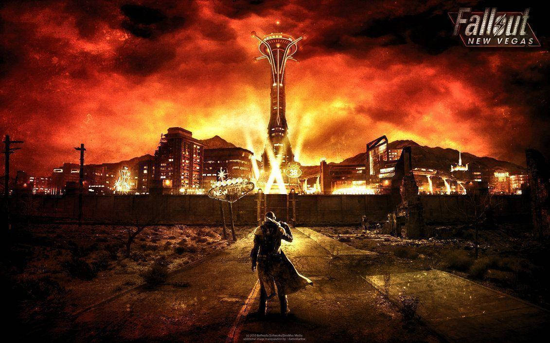 Fallout New Vegas Bright Orange City