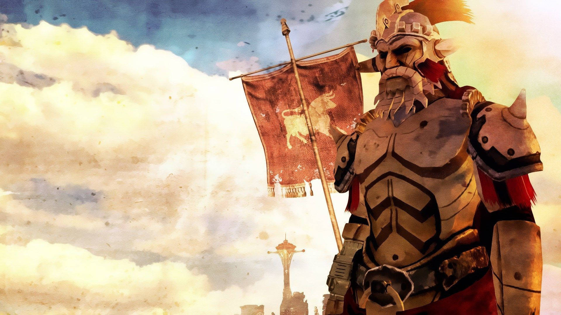 Experience Fallout New Vegas and join Caesar's Legion Wallpaper