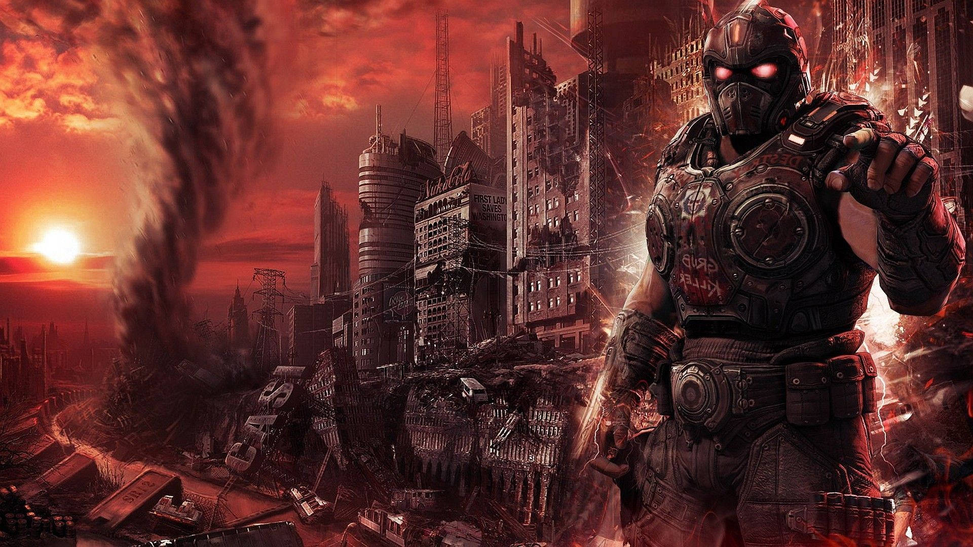 Take a Journey to the Wasteland of Fallout New Vegas Wallpaper