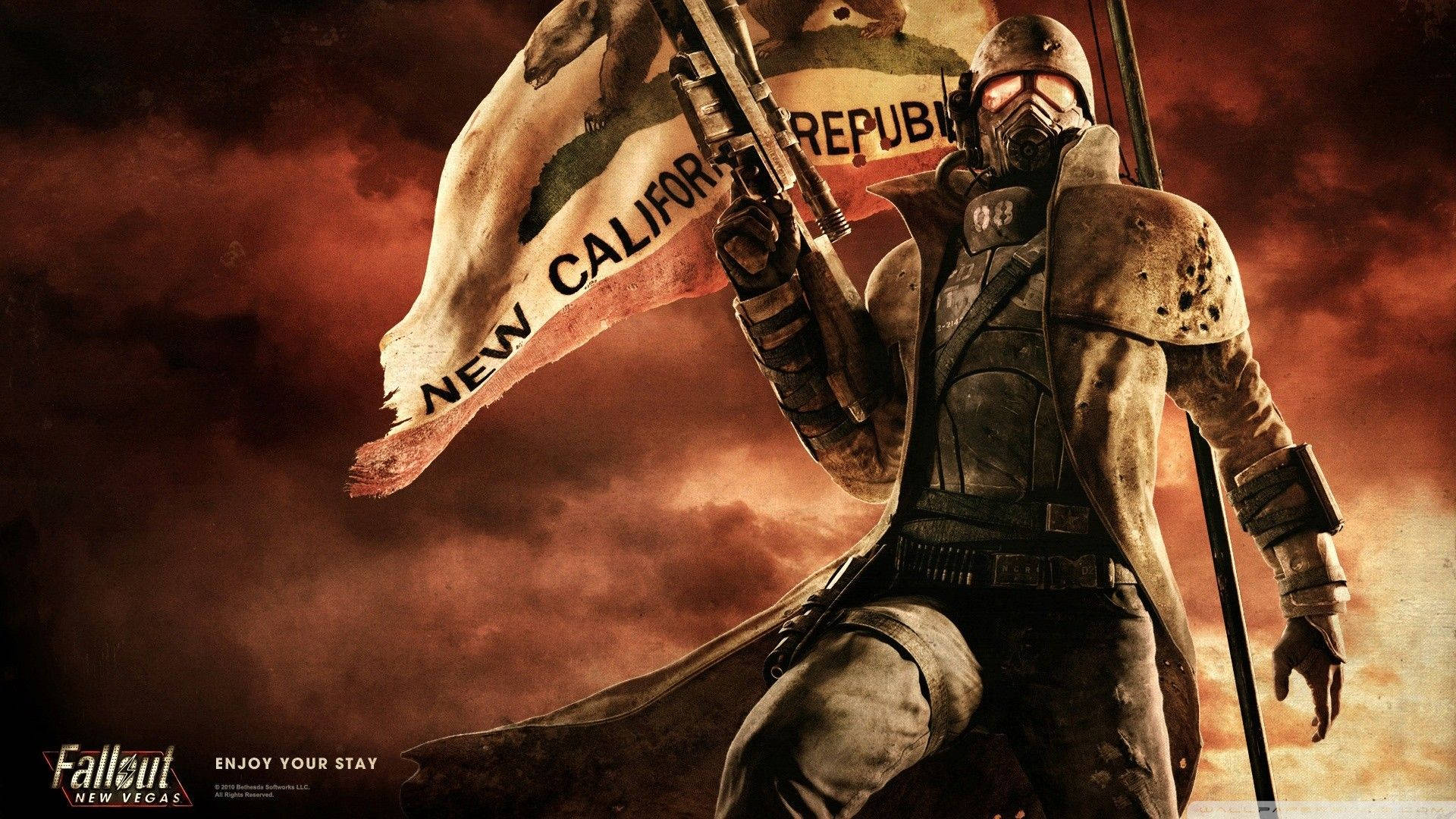 Fallout New Vegas Courier Ncr Flag