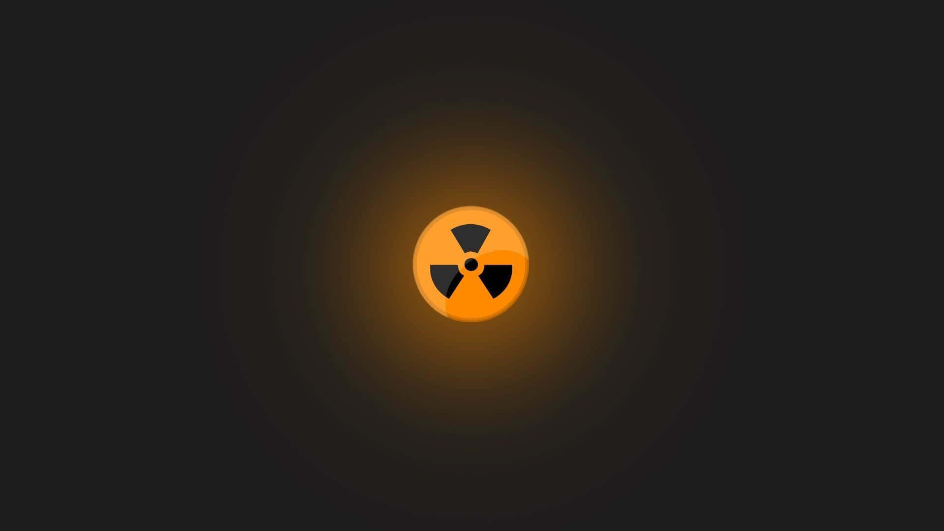 Post-apocalyptic Fallout Nuke explosion in the city Wallpaper