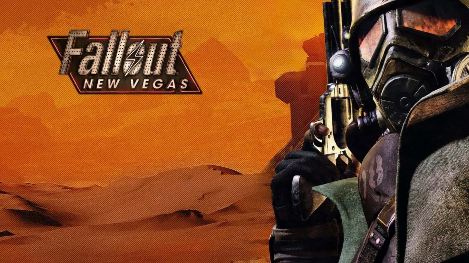 Utforskanya Gränser I Fallout: New Vegas. Wallpaper
