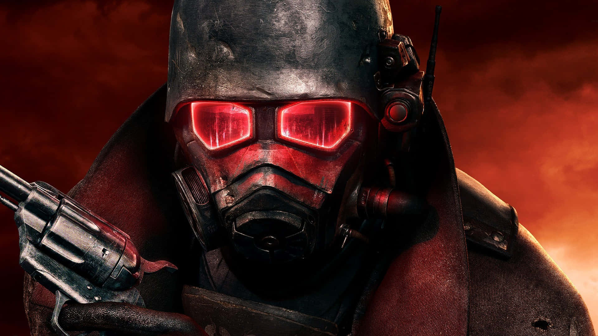 Fallout Nv Red Ranger Wallpaper