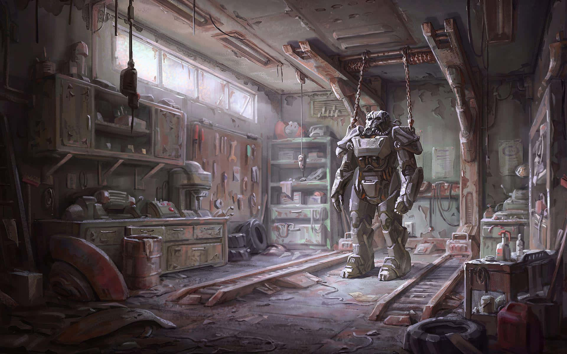 Velkommen til ørkenen Fallout NV. Wallpaper
