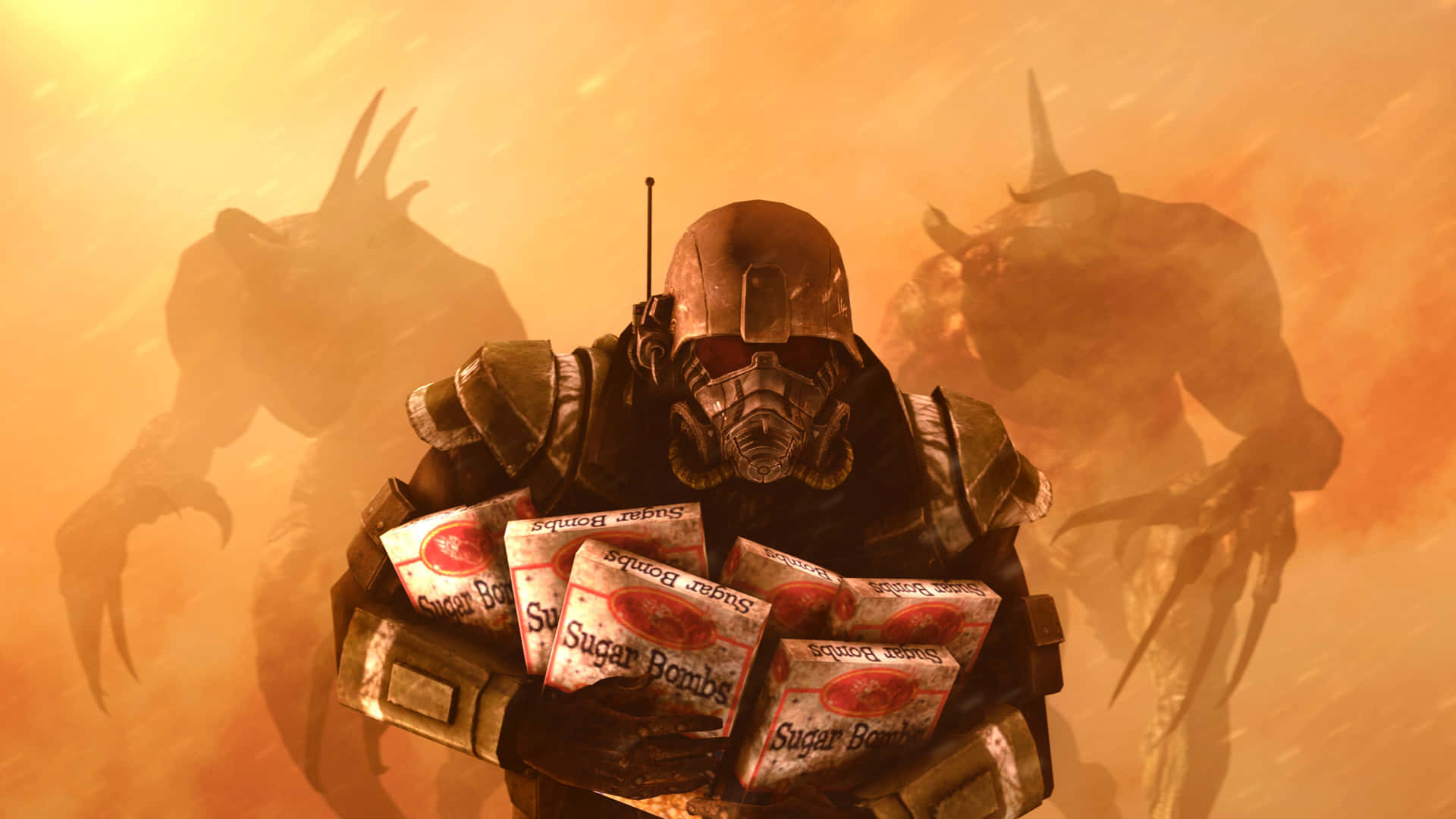 Fallout NV Sugar Bombs baggrundsbillede Wallpaper