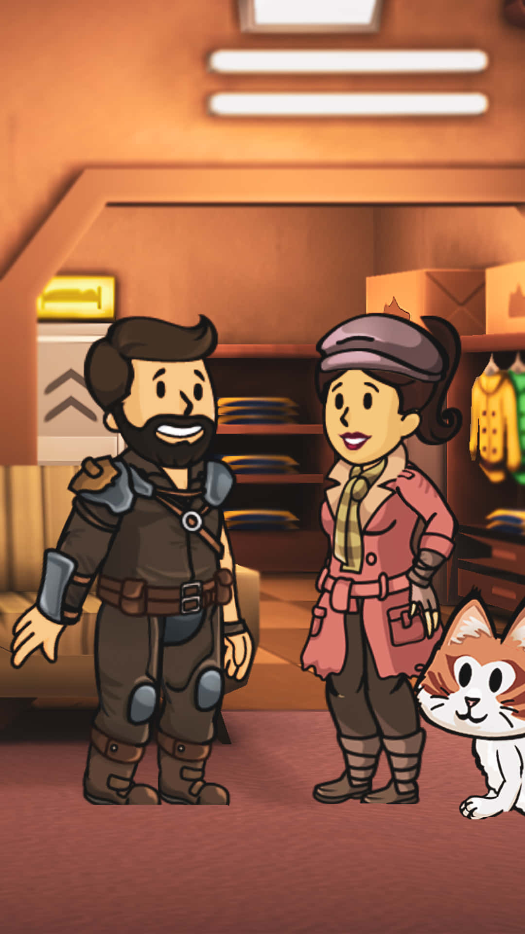 Fallout Shelter - Post-apocalyptic Vault Management Game Wallpaper