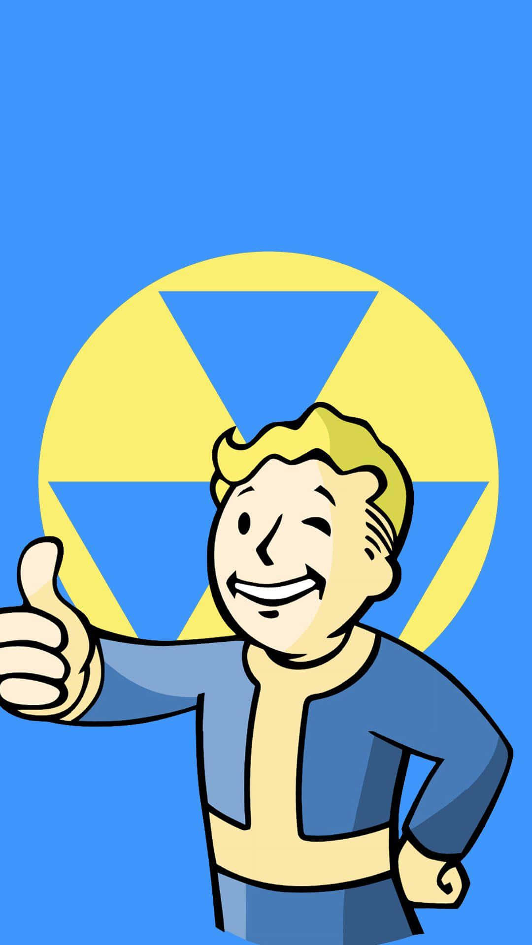 Escenaemocionante Del Juego Fallout Shelter Fondo de pantalla