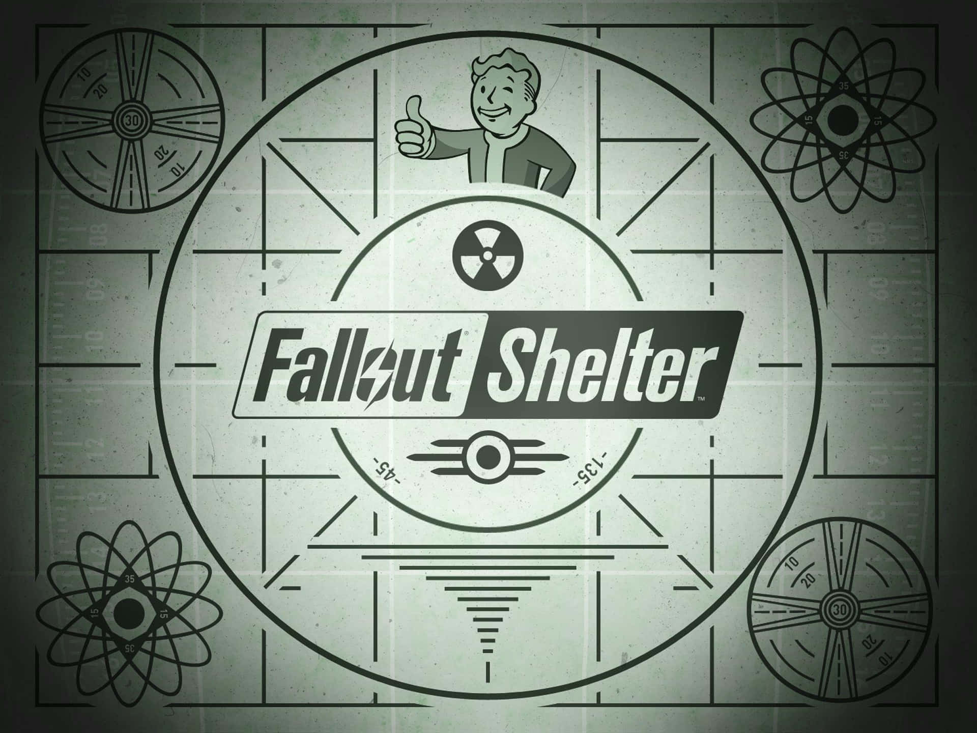 Fallout Shelter - A Vault of Strategy and Survival Wallpaper