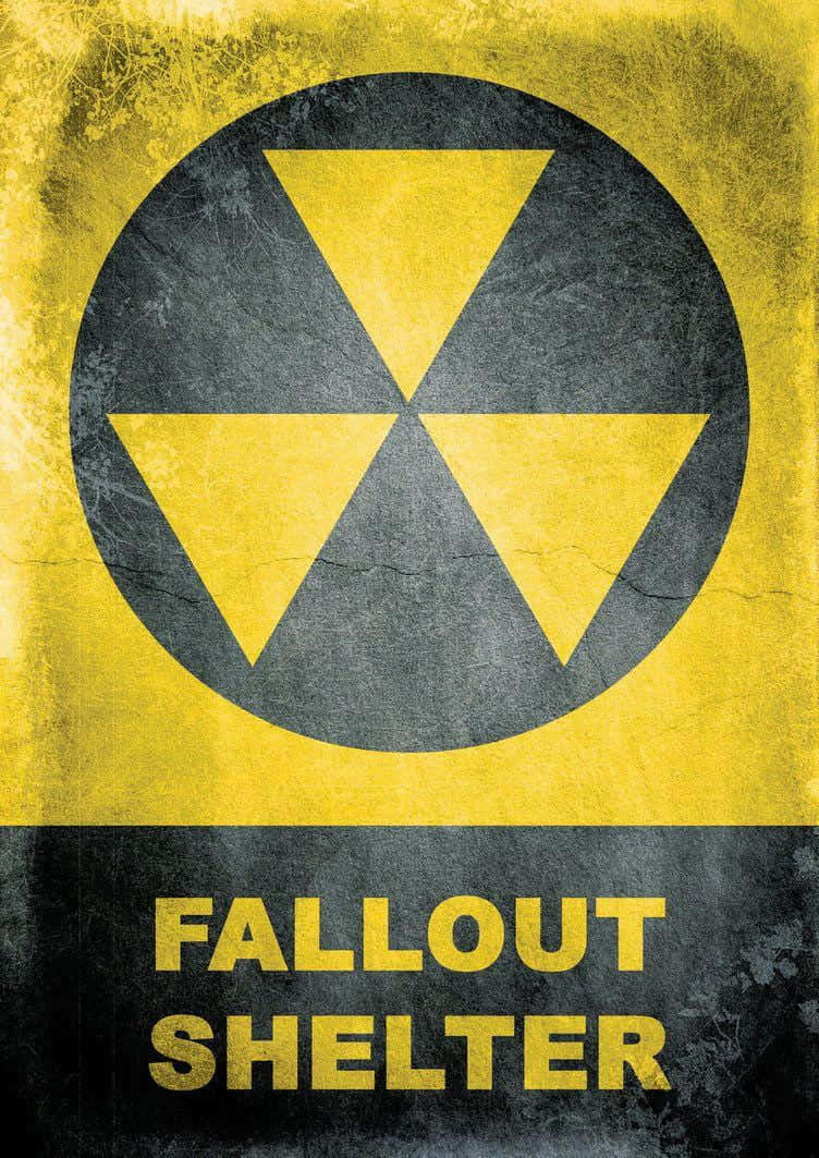 Fallout Shelter Full of Dwellers in Action Wallpaper