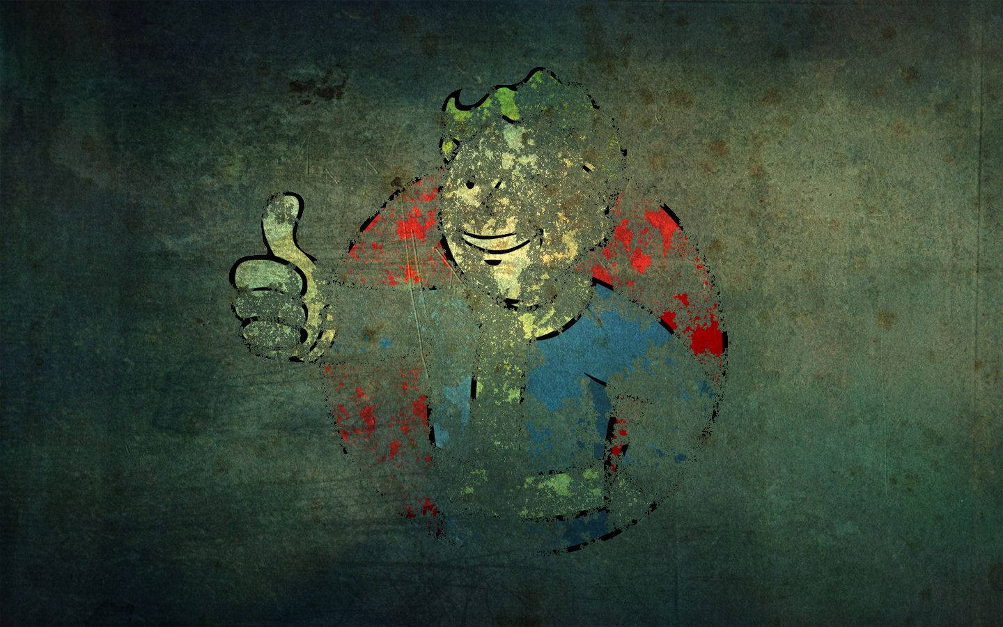Embrace the Challenges of the Wasteland with Vault Boy Wallpaper