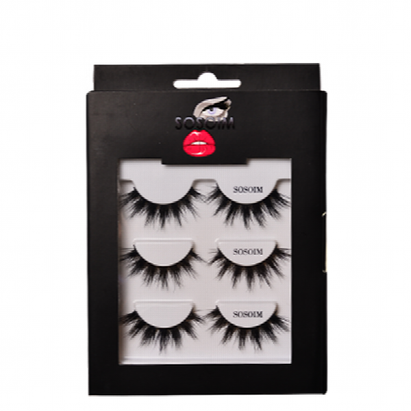 False Eyelashes Pack Product Display PNG