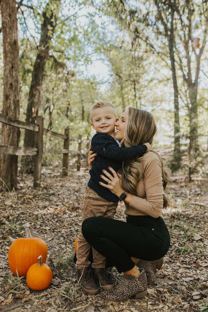 Mother And Son Family Fall Pictures